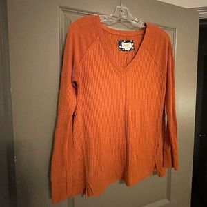 Maeve (Anthro) waffle kit pullover